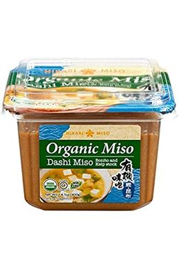 Hikari Organic Dashi Miso Paste with Bonito & Kelp (14.1 oz)
