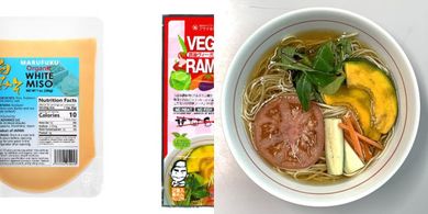 Vegan White Miso & Shoyu Ramen Noodle Soup Set
