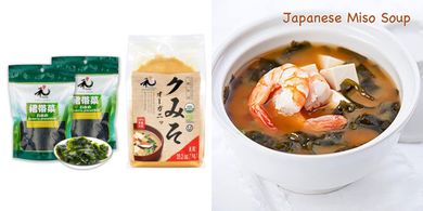 YUHO Premium Sun-Dried Wakame & Organic White Miso Soup
