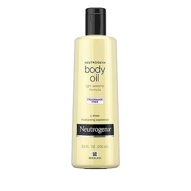 Neutrogena Fragrance-Free Sesame Body Oil for Dry Skin
